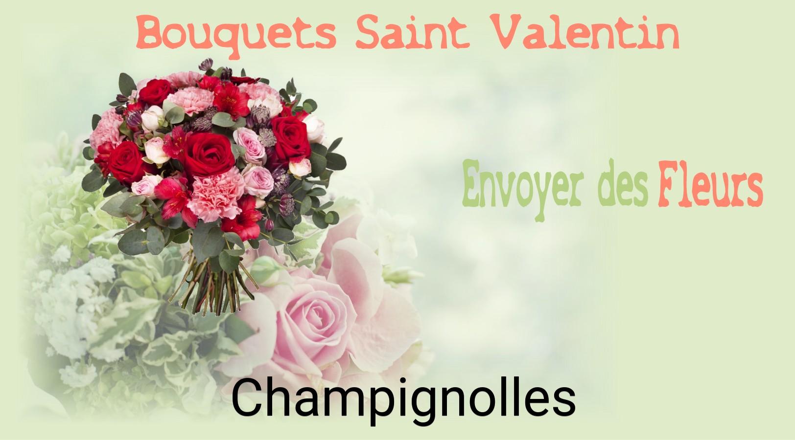 Roses de Saint-Valentin livrées à Champignolles